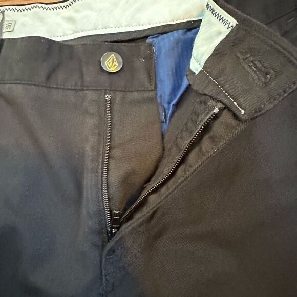 Volcom Slacks Straight Leg Black | Men Size 30 - Picture 7 of 10